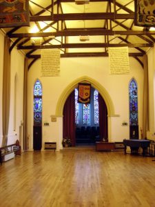 One of our two large, spacious dance studios inside a converted church at Old Harlow, Essex